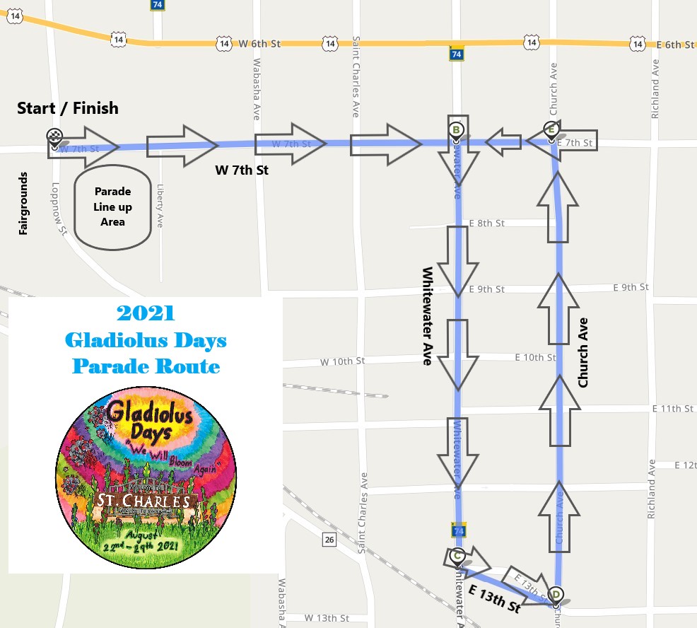 Gladiolus Days Festival City of St. Charles MN