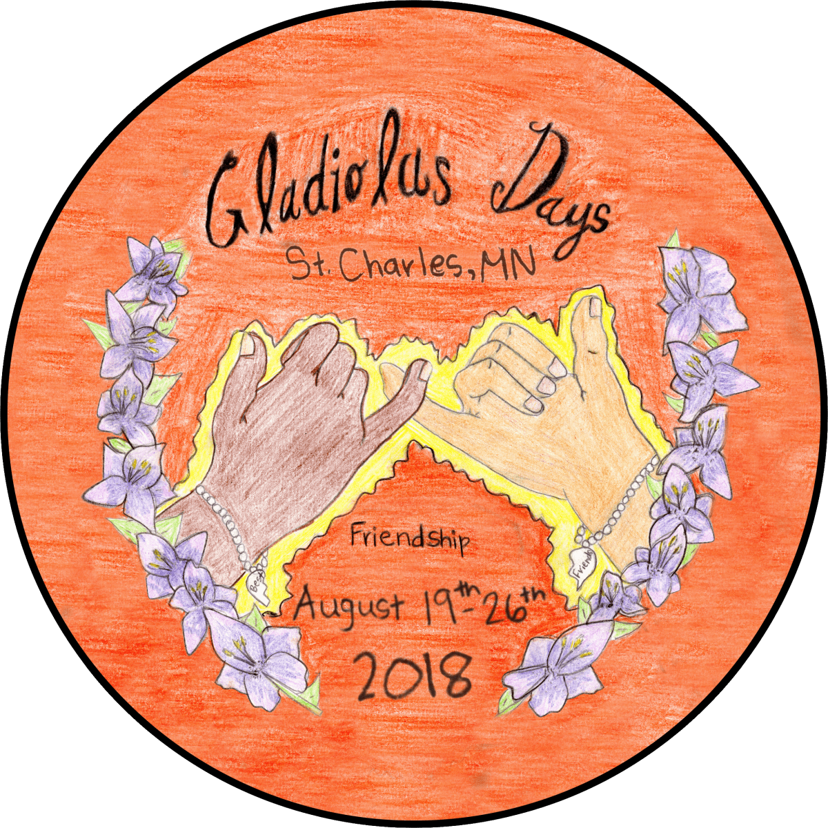 Gladiolus Days 2018 Large Format City of St. Charles, Minnesota